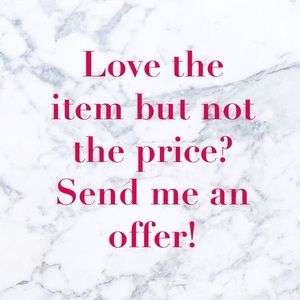 All reasonable offers will be considered!